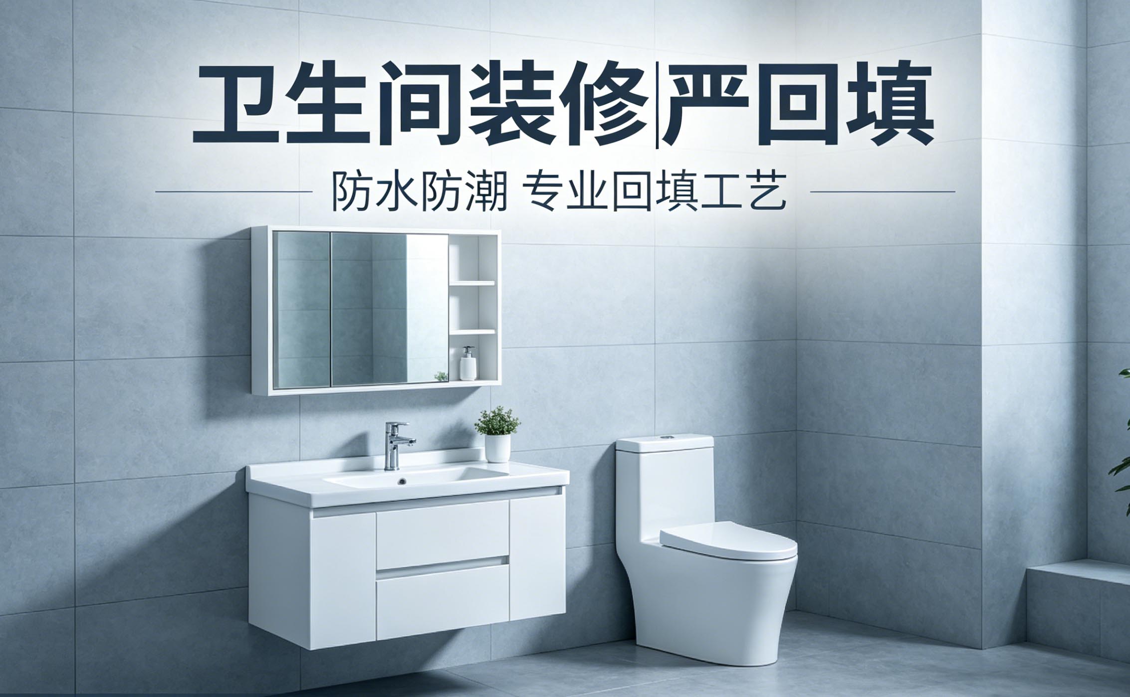 装修指南｜卫生间回填，盯紧这几点